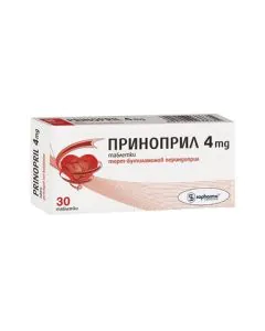 Приноприл 4 мг х30 таблетки Unipharm