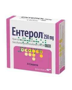 Ентерол 250 мг х6 сашета Biocodex