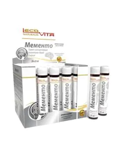 Мементо за памет и концентрация 20 ампули х25 мл Lecovita