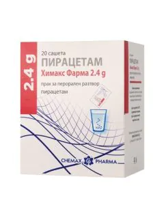 Пирацетам 2.4 г х20 сашета Chemax