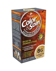 3Chenes Color and Soin Боя за коса 8G пясъчно златисто рус цвят