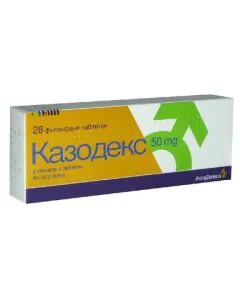 Казодекс 50 мг х28 таблетки AstraZeneca