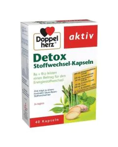 Doppelherz Детокс комплекс за нормален метаболизъм и детоксикация х40 капсули