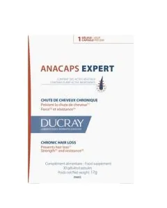 Ducray Anacaps Expert при хроничен косопад х30 капсули