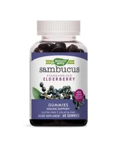 Sambucus гъми за имунитет 25 мг х60 желирани таблетки Nature's Way