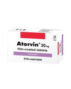 Аторвин 20 мг х30 таблетки Nobel Pharma