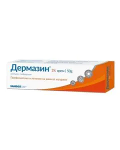 Дермазин крем при рани х50 г Sandoz