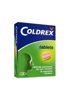 Coldrex при грип и настинка х12 таблетки Perrigo