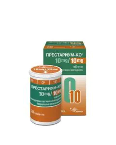 Престариум Ко 10 мг/10 мг х28 таблетки Servier