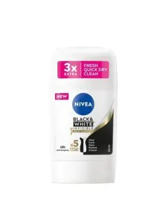 Nivea Invisible Black and White Silky Део стик за жени х50 мл