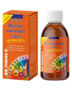Мултивитамол Формула L Сироп за деца х200 мл Dr. Theiss