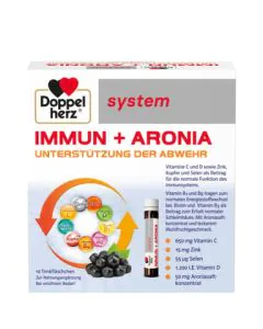 Doppelherz system Имун + Арония за силен имунитет х10 флакона