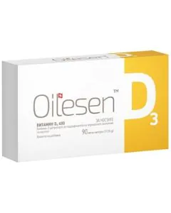 Oilesen Витамин D3 х90 меки капсули
