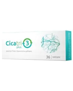 Cicatri 3 Plus при хемороиди и разширени вени x36 капсули Naturpharma