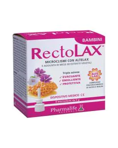 RectoLax за деца с алтелакс 6 микроклизми x5 г Naturpharma