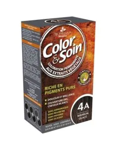 3Chenes Color and Soin Боя за коса 4A ледено кафяв цвят