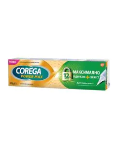 Corega Max Hold and Fresh Фиксиращ крем за протези х40 г