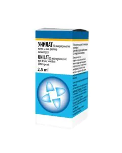 Унилат капки за очи 50 мкг/мл х2.5 мл Unimed Pharma