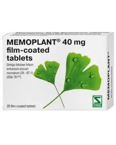 Memoplant за памет и концентрация 40 мг х20 филмирани тaблетки Dr. Willmar Schwabe