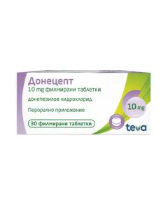 Донецепт 10 мг х30 таблетки Teva