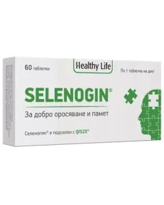 Selenogin за памет и оросяване х60 таблетки Healthy Life