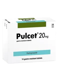 Pulcet при киселини 20 мг х14 таблетки Nobel Pharma
