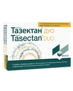 Тазектан Дуо 500 мг при диария х12 таблетки