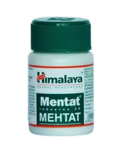 Ментат грижа за мозъчната дейност х30 таблетки Himalaya