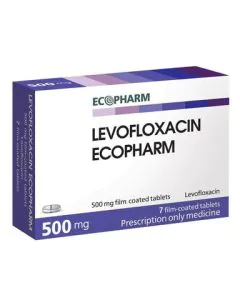 Левофлоксацин 500 мг х7 капсули Ecopharm