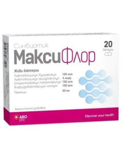 МаксиФлор Синбиотик х20 капсули Aro Life