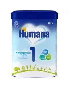 Humana 1 Мляко за кърмачета х800 г