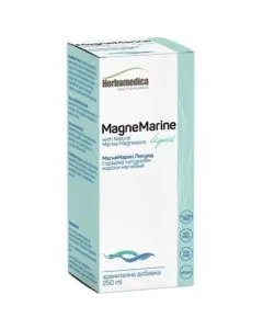 Magne Marine Натурален морски магнезий течен х250 мл Herbamedica