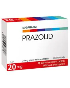 Prazolid 20 мг x14 таблетки