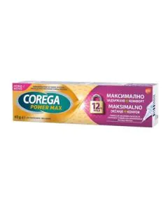 Corega Max Hold and Comfort Фиксиращ крем за протези х40 г