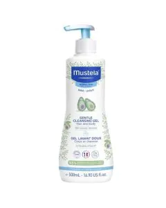 Mustela Нежен измиващ гел за коса и тяло х500 мл
