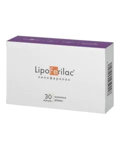 Lipoferilac за нормално кръвообразуване х30 капсули Naturpharma