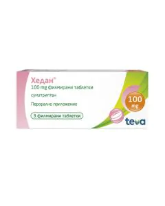 Хедан 100 мг х3 таблетки Teva