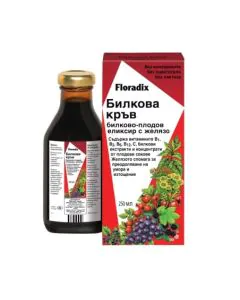 Floradix Билкова кръв с желязо х250 мл