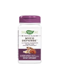Мико Дифенс при отслабен имунитет 555 мг x60 капсули Nature's Way