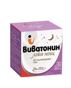 Виватонин Лека нощ за добър сън x30 капсули Borola