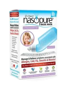 Nasopure Комплект за носни промивки за деца х118 мл + 20 сашета