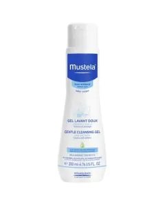 Mustela Нежен измиващ гел за коса и тяло х200 мл