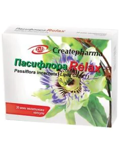 Пасифлора Релакс х30 капсули Createpharma