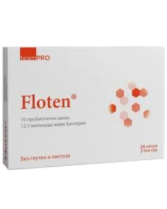 Floten пробиотик х20 капсули TeamPro
