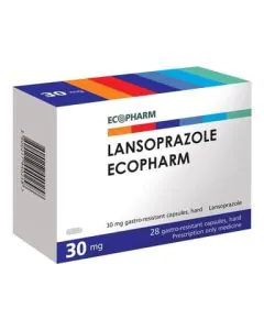 Ланзопразол 30 мг х28 капсули Ecopharm