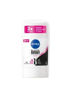 Nivea Invisible Black and White Clear Део стик за жени х50 мл