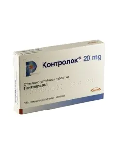 Контролок 20 мг х14 таблетки Takeda