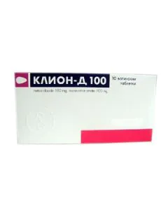 Клион-Д 100 мг/100 мг х10 вагинални таблетки Gedeon