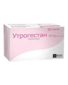 Утрогестан 100 мг х30 капсули Ecopharm