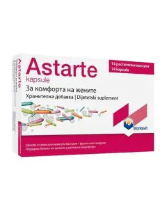 Astarte Пробиотик за жени х14 капсули Montavit